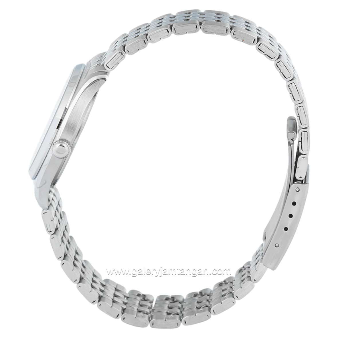 Alexandre Christie AC 1040 MD Silver Dial White Stainless Steel Strap