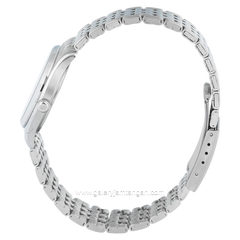 Alexandre Christie AC 1040 MD Silver Dial White Stainless Steel Strap