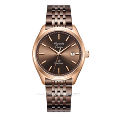 Alexandre Christie AC 1040 MDBROBO Brown Rosegold Stainless Steel Strap