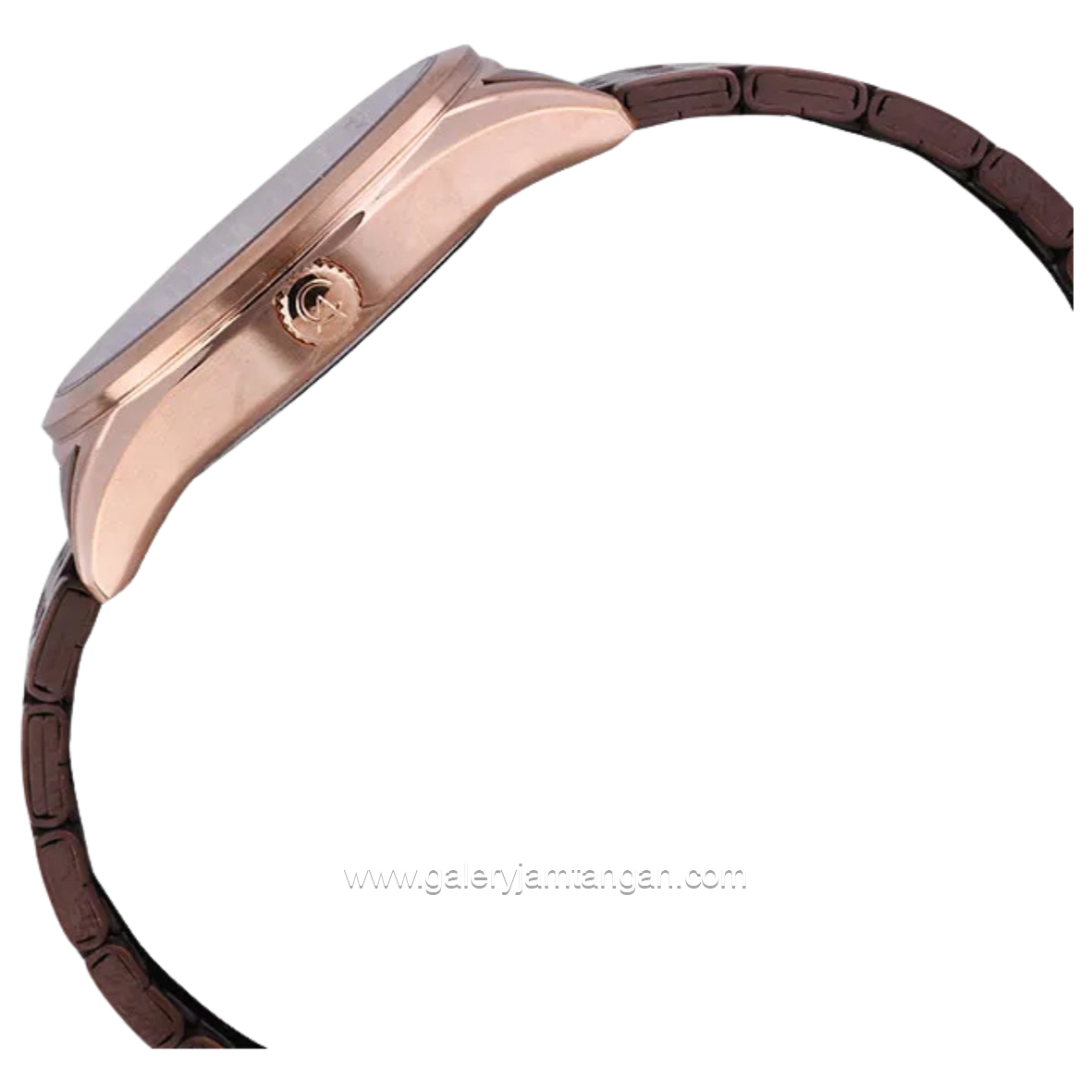 Alexandre Christie AC 1040 MDBROBO Brown Rosegold Stainless Steel Strap