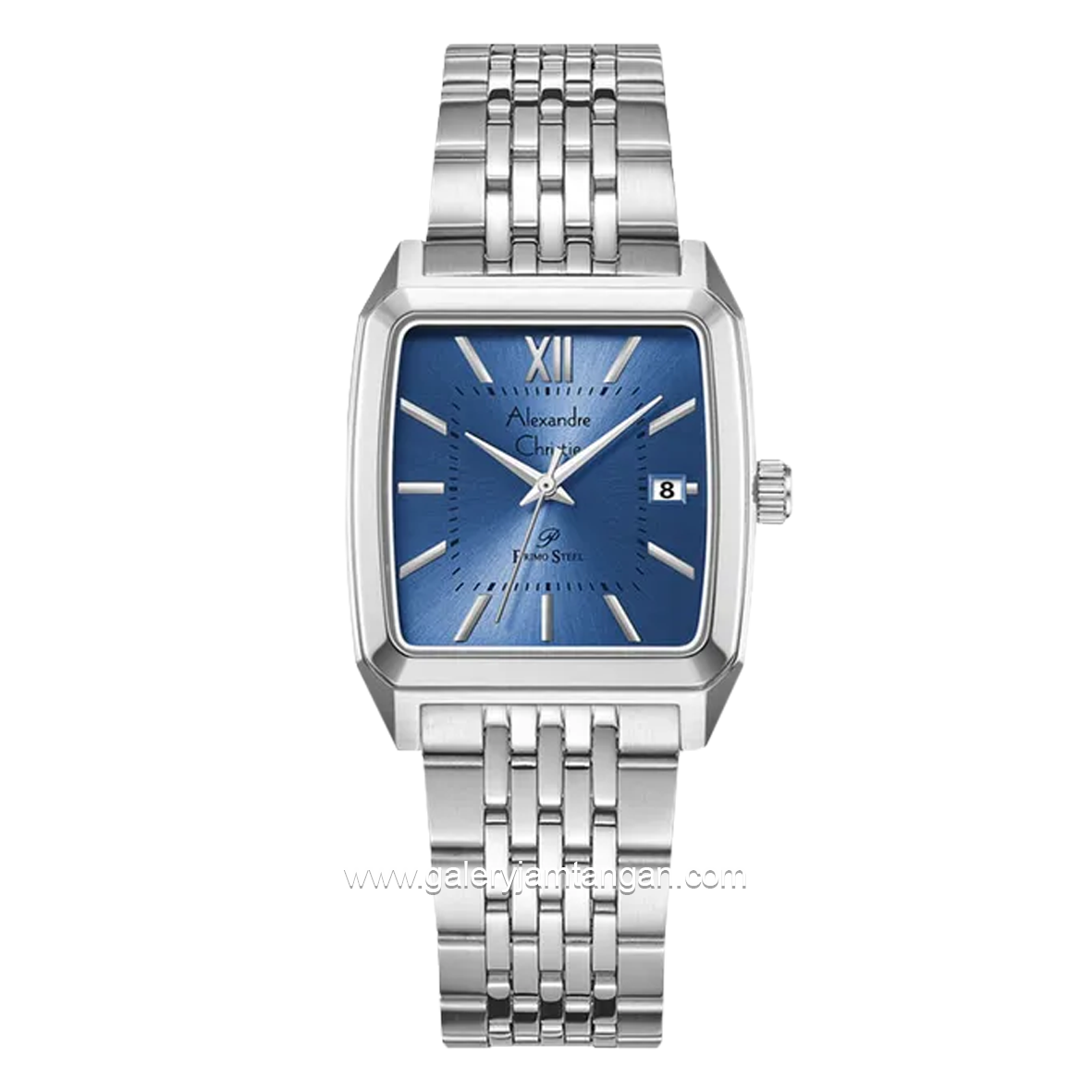 Alexandre Christie AC 1041 MD Silver Dial Blue Stainless Steel