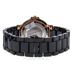 Alexandre Christie AC 2337 BFBRGBADR Black Rosegold Stainless Steel Strap