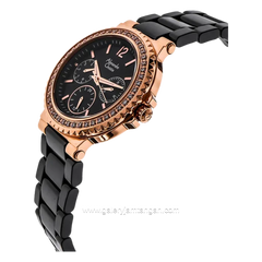 Alexandre Christie AC 2337 BFBRGBADR Black Rosegold Stainless Steel Strap