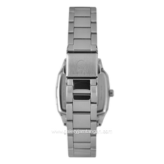 Alexandre Christie AC 2454 LD Silver Dial Red Stainless Steel
