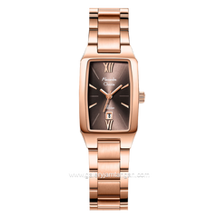 Alexandre Christie Passion AC 2455 LD Rosegold Dial Red Stainless Steel Stap