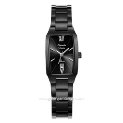 Alexandre Christie Passion AC 2455 LD Black Stainless Steel Strap