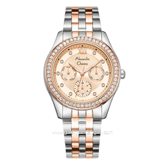 Alexandre Christie AC 2496 BF Combination Silver Multifunction Stainless Steel