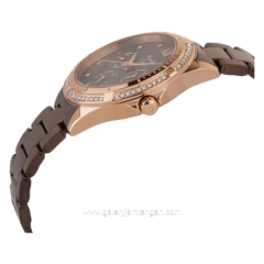 Alexandre Christie AC 2644 BF Brown Rosegold Multifunction Stainless Steel
