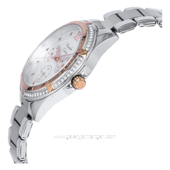 Alexandre Christie AC 2644 BF Silver Rosegold Multifunction Stainless Steel