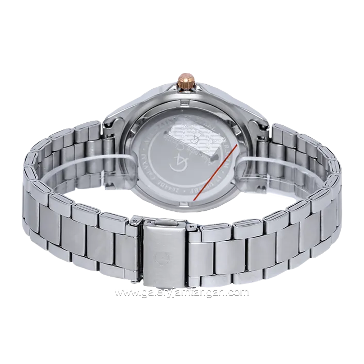 Alexandre Christie AC 2644 BF Silver Rosegold Multifunction Stainless Steel