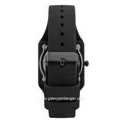 Alexandre Christie AC 2744 BFRIPBA Black Multifunction Rubber Strap