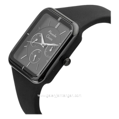 Alexandre Christie AC 2744 BFRIPBA Black Multifunction Rubber Strap