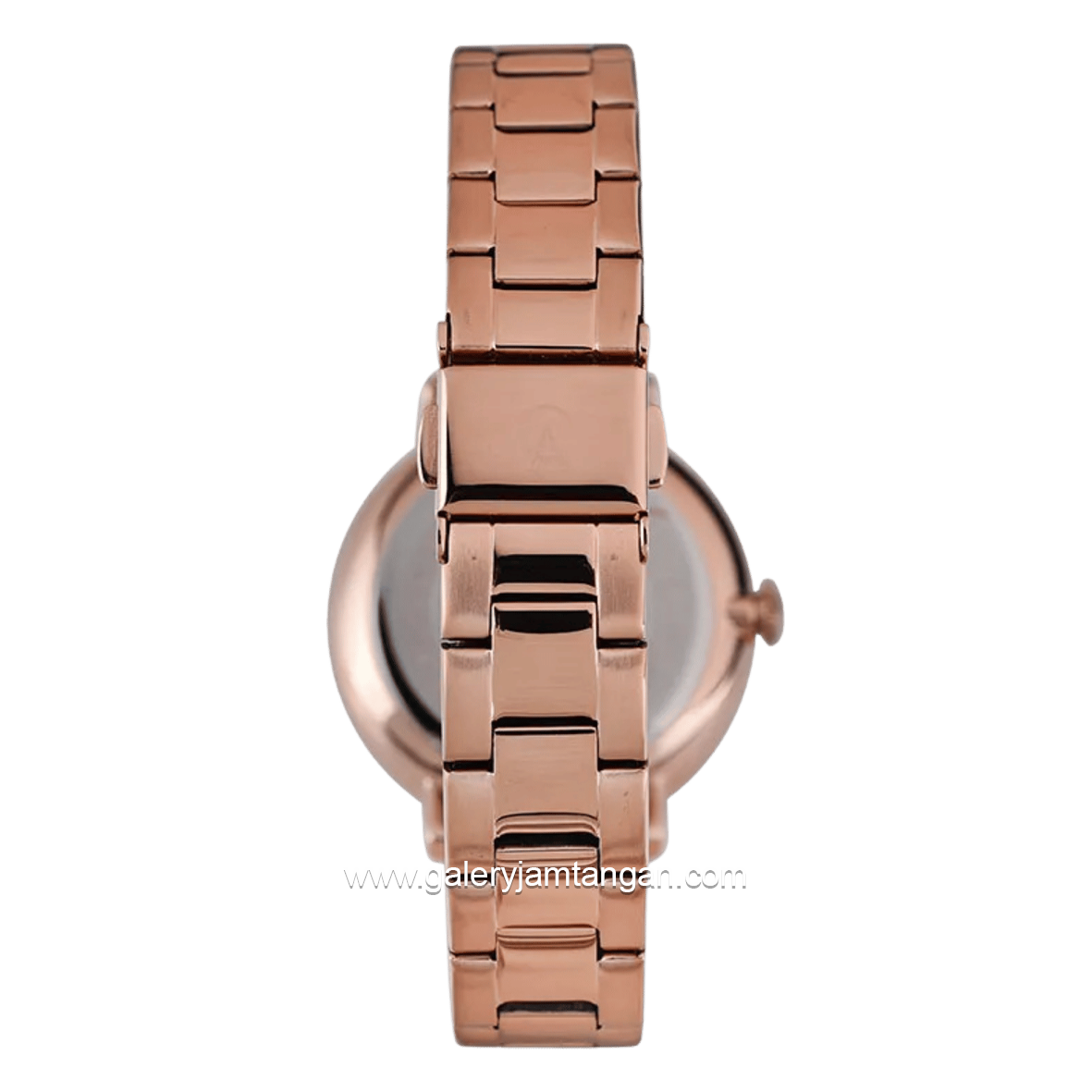 Alexandre Christie AC 2870 LD BRGSL-1 Rosegold Dial Silver Stainless Steel