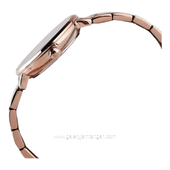 Alexandre Christie AC 2870 LD BRGSL-1 Rosegold Dial Silver Stainless Steel