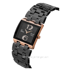 Alexandre Christie AC 2881 LH Black Rosegold Acetate Strap