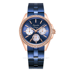 Alexandre Christie AC 2949 BF Blue Rosegold Stainless Steel