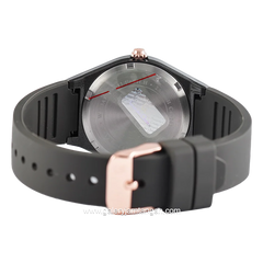 Alexandre Christie AC 2A07 LH Black Rubber Strap