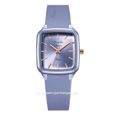 Alexandre Christie AC 2A08 LH Purple Rubber Strap