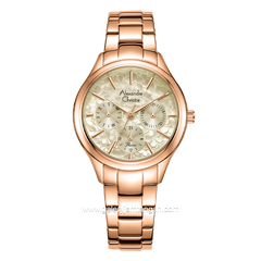 Alexandre Christie AC 2A37 BF Rosegold Stainless Steel