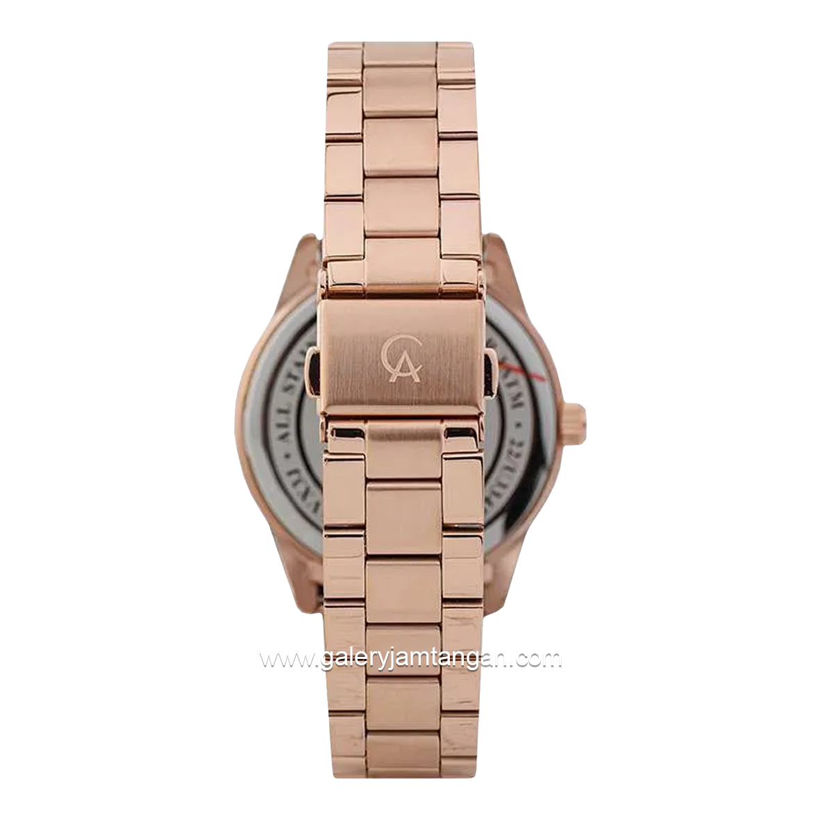 Alexandre Christie AC 2A46 BF Full Rosegold Multifunction Stainless Steel Strap