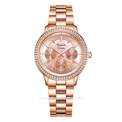 Alexandre Christie AC 2A53 BF Full Rosegold Stainless Steel