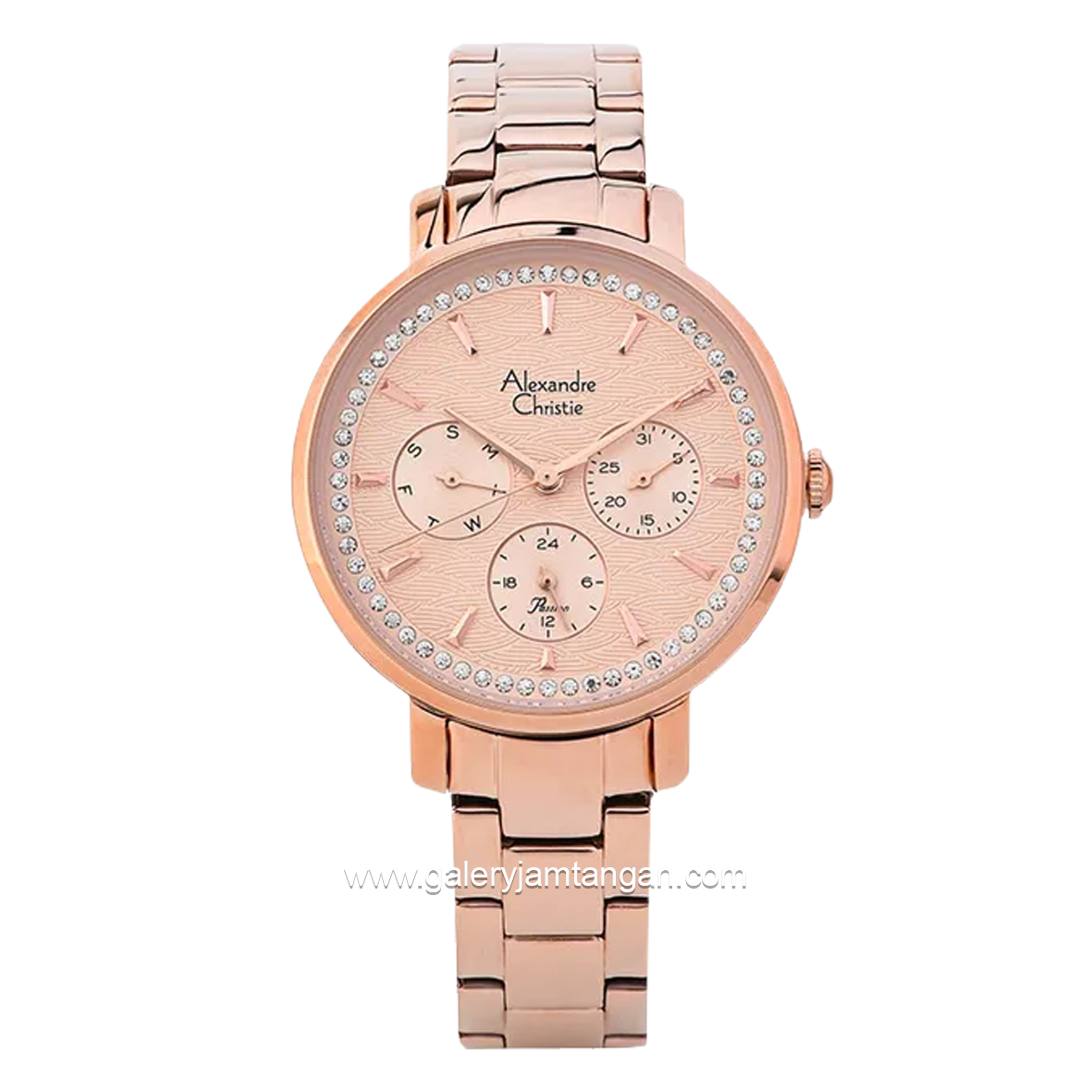 Alexandre Christie AC 2A56 BF Full Rosegold Stainless Steel