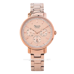 Alexandre Christie AC 2A56 BF Full Rosegold Stainless Steel