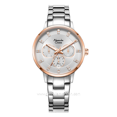 Alexandre Christie AC 2A57 BF Silver Stainless Steel