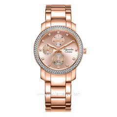 Alexandre Christie AC 2A61 BF Rosegold Stainless Steel
