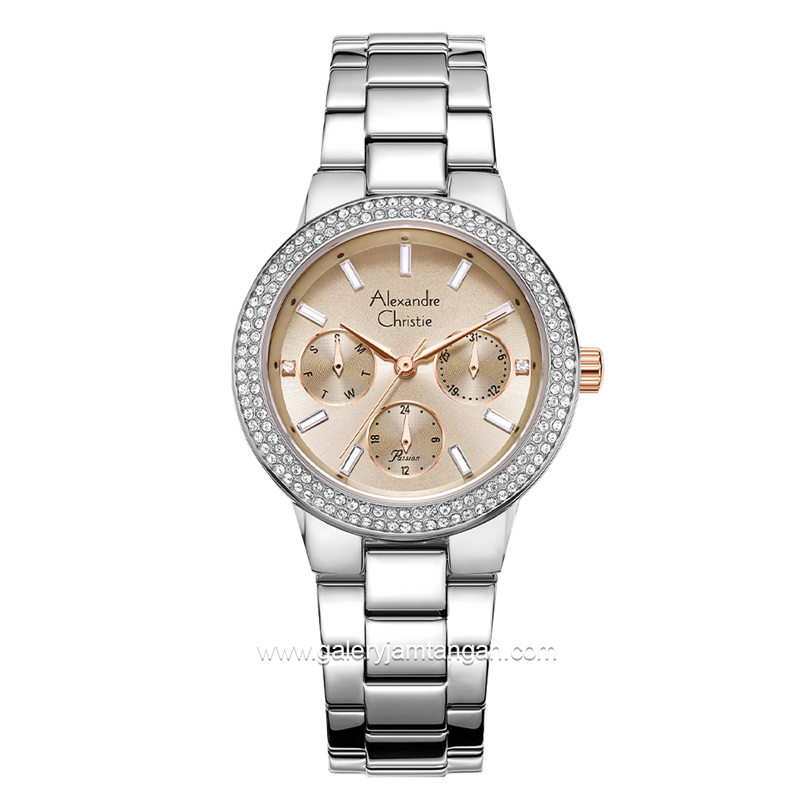 Alexandre Christie AC 2A63 BF Silver Stainless Steel