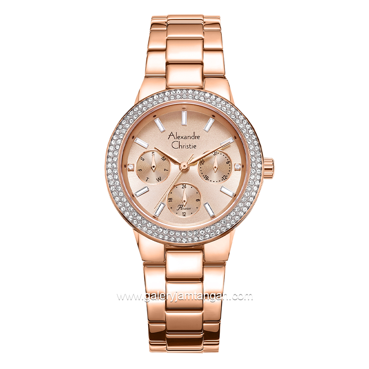 Alexandre Christie AC 2A63 BF Rosegold Stainless Steel