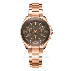 Alexandre Christie AC 2A68 BF Brown Rosegold Stainless Steel