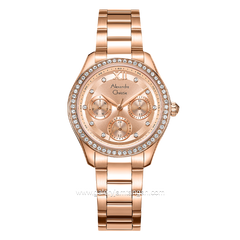 Alexandre Christie Passion AC 2A69 BF Rosegold Stainless Steel Strap