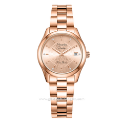 Alexandre Christie Primo Passion AC 2A75 LD Rosegold Stainless Steel Strap