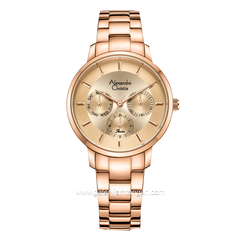 Alexandre Christie AC 2A88 BF Rosegold Stainless Steel