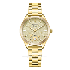 Alexandre Christie AC 2A93 LD Gold Stainless Steel