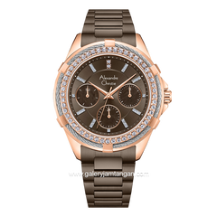 Alexandre Christie AC 2B09 BF Brown Rosegold Stainless Steel