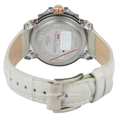 Alexandre Christie AC 2B10 BF Grey Leather Strap