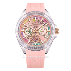 Alexandre Christie AC 2B11 BF Pink Multifunction Rubber Strap