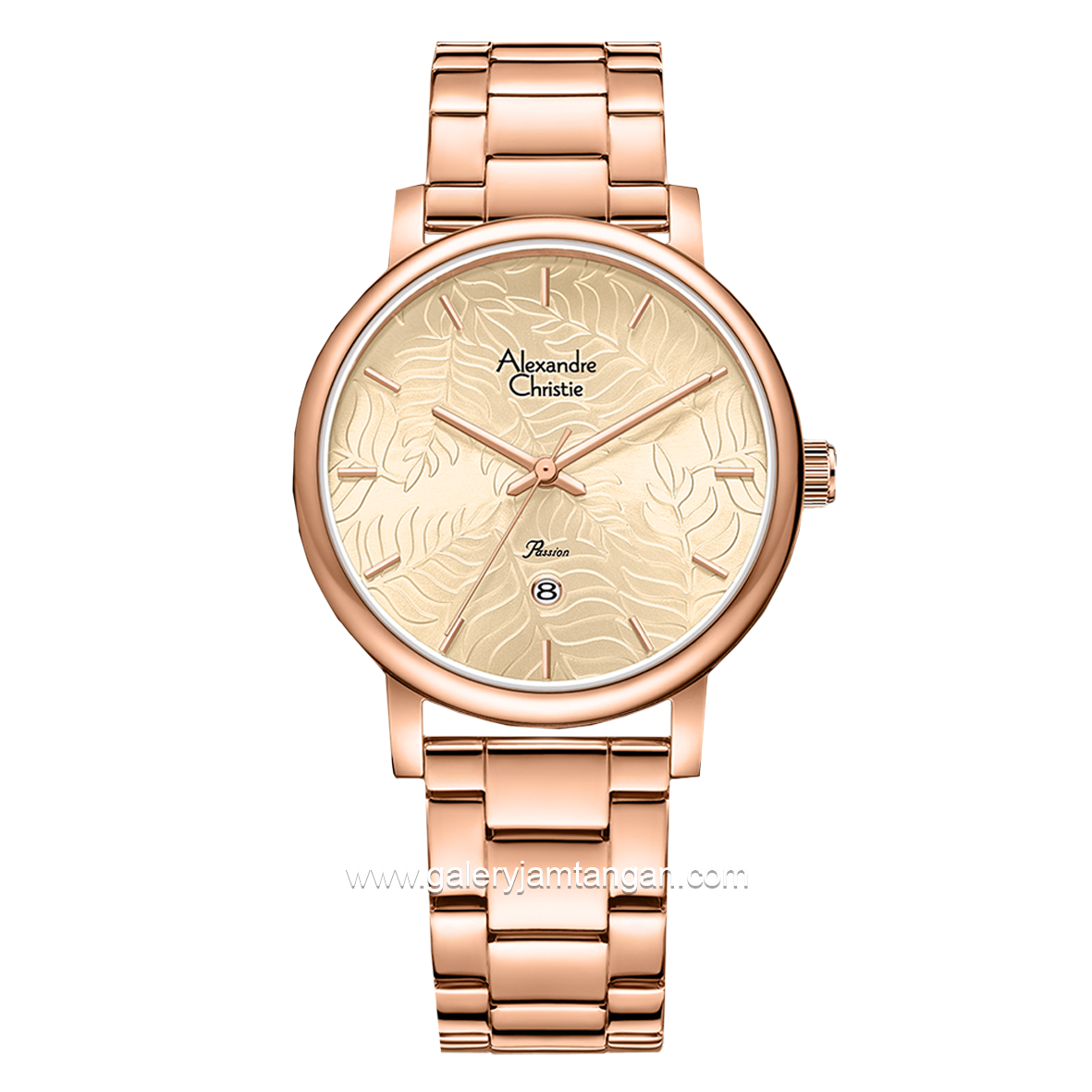 Alexandre Christie Passion AC 2B15 LD Rosegold Stainless Steel