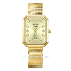 Alexandre Christie Passion AC 2B29 LD Gold Sandrope Stainless Steel Strap