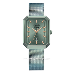 Alexandre Christie Passion AC 2B29 LD Green Sandrope Stainless Steel Strap