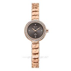 Alexandre Christie AC 2B30 LH Rosegold Dial Brown Stainless Steel