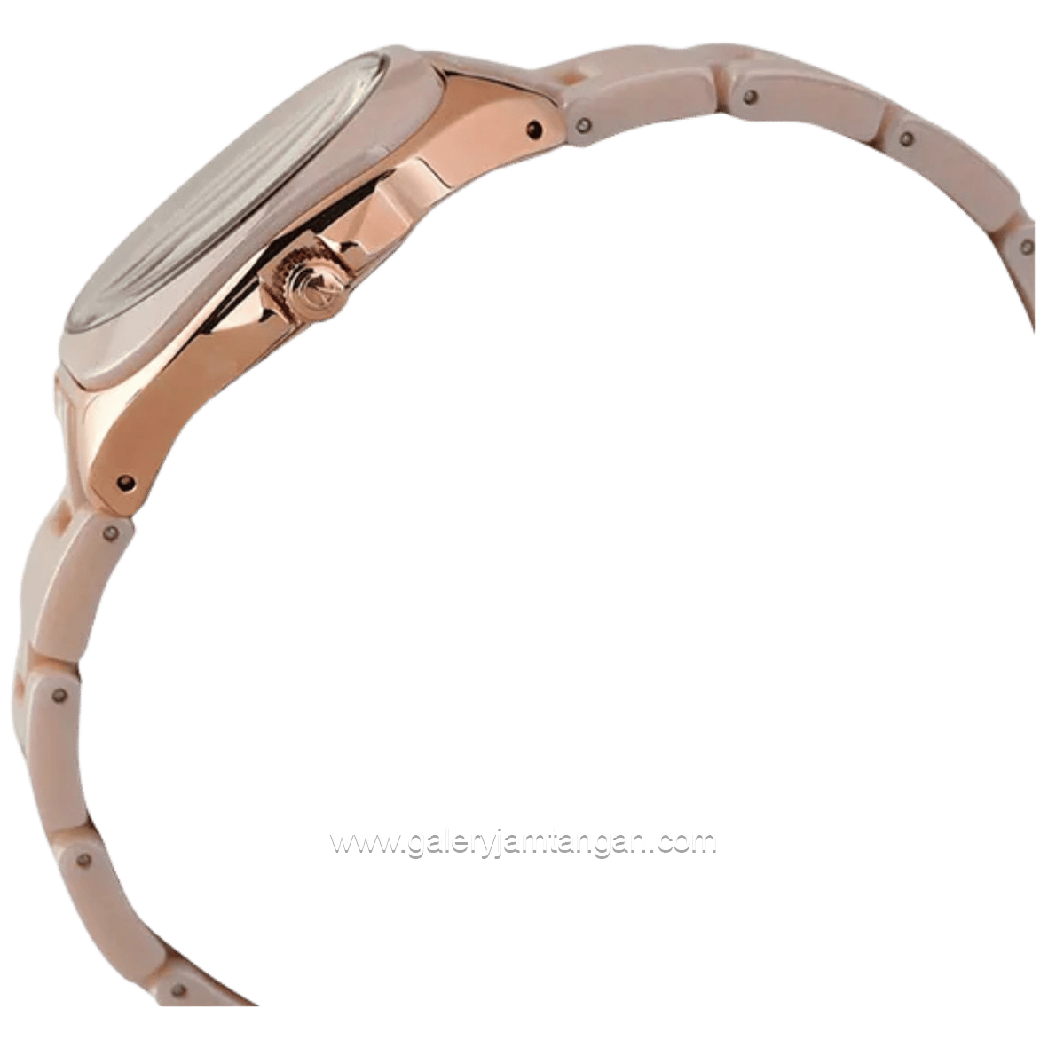 Alexandre Christie AC 2B31 LD Pink Rose Ceramic Strap