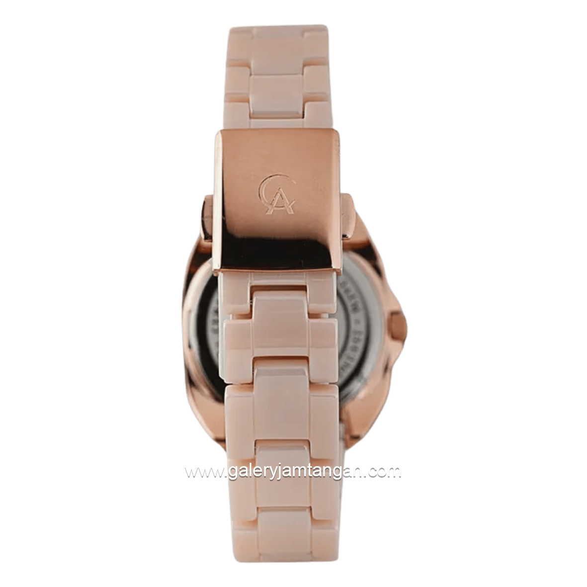 Alexandre Christie AC 2B31 LD Pink Rose Ceramic Strap