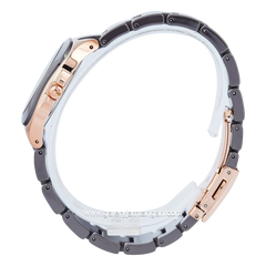 Alexandre Christie AC 2B31 LD Grey Rosegold Ceramic Strap