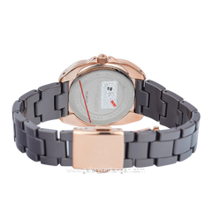 Alexandre Christie AC 2B31 LD Grey Rosegold Ceramic Strap