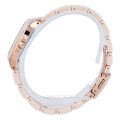 Alexandre Christie AC 2B31 LD Pink Rosegold Ceramic Strap