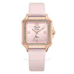 Alexandre Christie Passion AC 2B32 LH Pink Rosegold Leather Strap