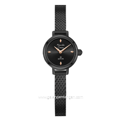 Alexandre Christie AC 2B35 LH Women's Watch Black Shandrope Strap
